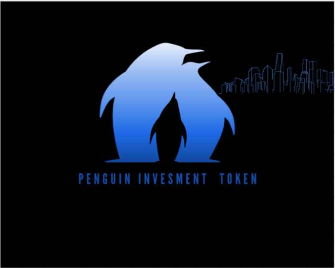Penguin Family Logo Brand